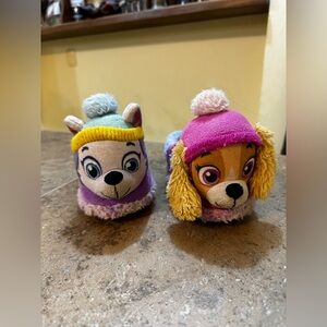 Plush Paw Patrol Toddler Girl Slippers